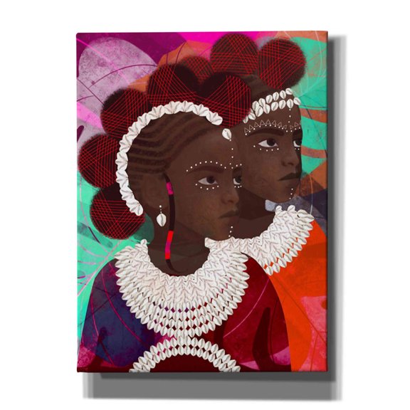 Epic Graffiti 'Gemini' by Erin K Robinson, Canvas Wall Art, 40"x54"