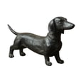 thumbnail image 1 of Estatuas Adorno De Perro Salchicha De Pie Estatua De Perro Salchicha De Resina Regalo para Amantes De Perros De Pie para Decoración De Jardín, 1 of 5