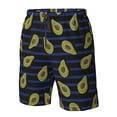 thumbnail image 5 of Kdxio Avocado Pattern Mens Casual Shorts - Drawstring Summer Beach Sports Shorts for Men, 5 of 9