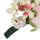 thumbnail image 5 of Novio Rose Boutonniere Yotijar Corsage Pin Broche Rosado, 5 of 10