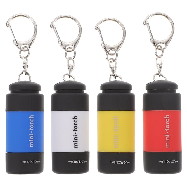 mini linternas LED de llavero, linternas USB recargables, llavero con linterna.