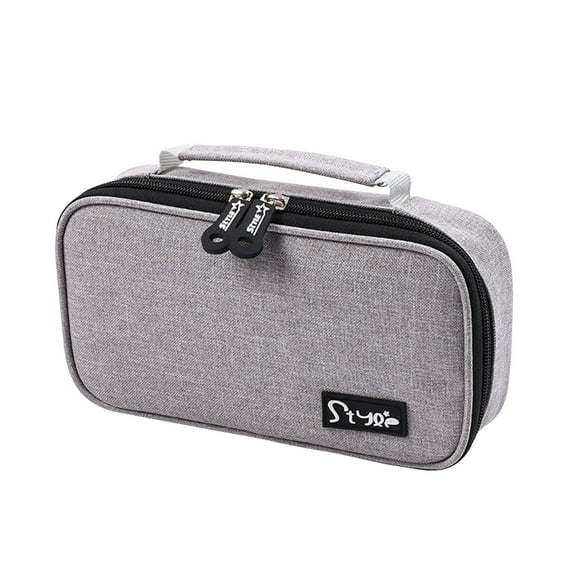 Fiudx Estuche Multifuncional para Lápices, Gran Capacidad, Diseño de Compartimentos Extraíbles, Gestión Organizada de Papelería, Ideal para Oficina y Escuela, Tamaño Compacto 22 X 11,5 X 5 Cm.