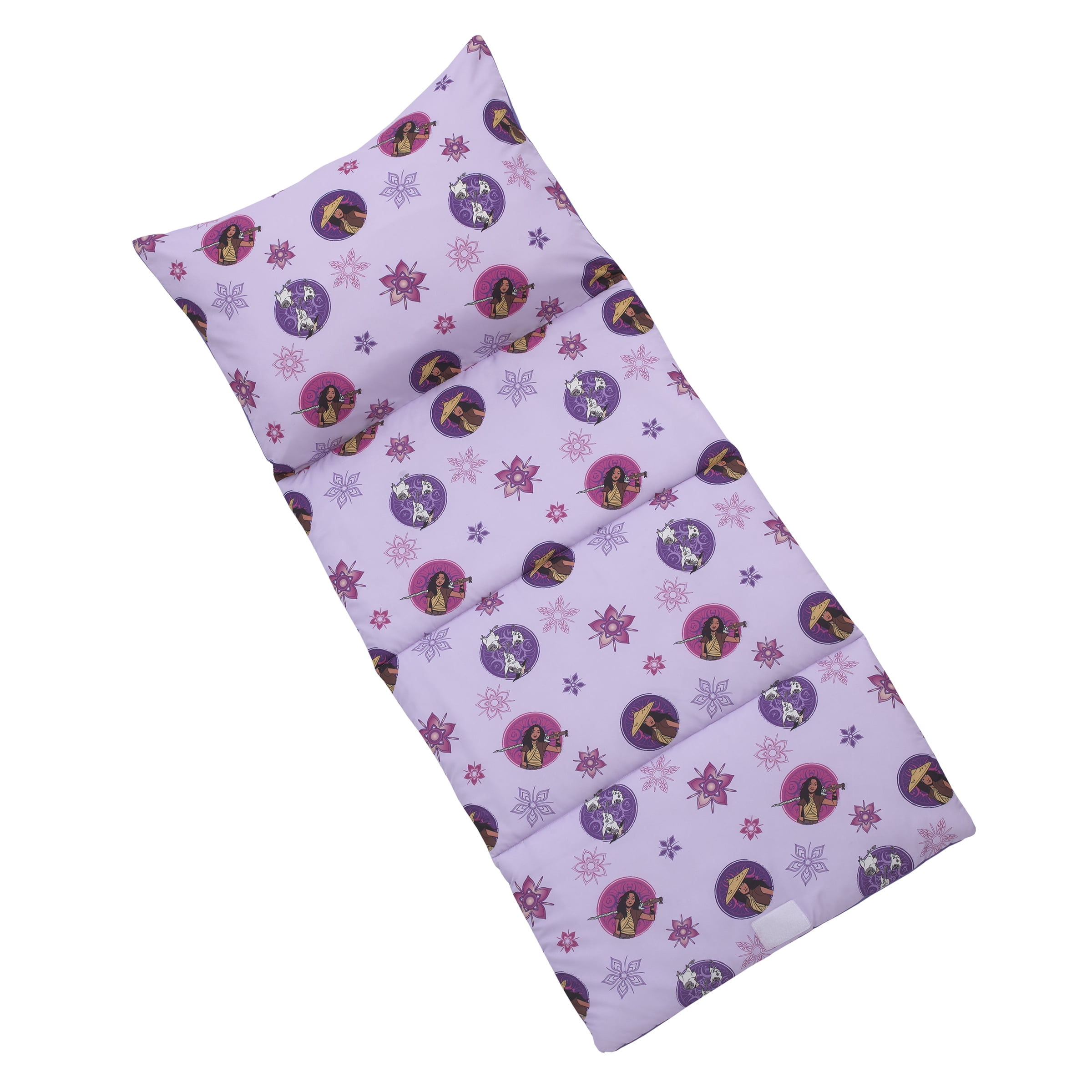 Disney Toddler Raya Mystic Pop Polyester Nap Mat, Purple