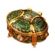 thumbnail image 5 of Joyero versátil organizador de joyas para anillos, pendientes y pendientes. Oro Verde, 5 of 9