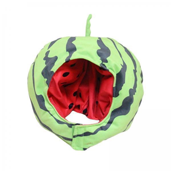 2x Gorro De Sandía, Tocado De Fruta, Tocado, Cubierta Para La Cabeza, Duradero Para Navidad