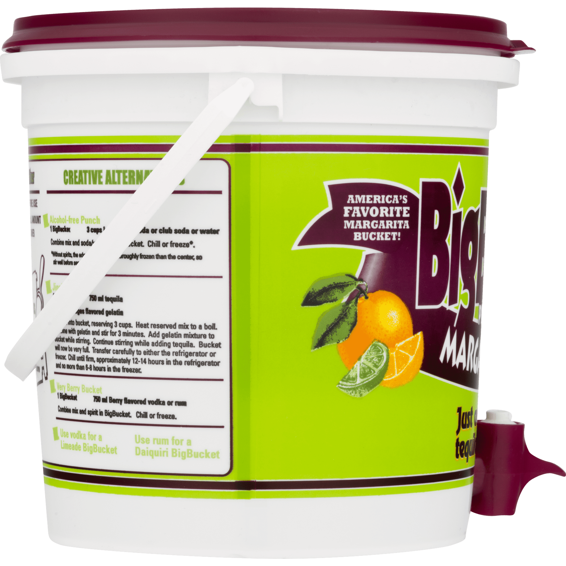 Master of Mixes Big Bucket Margarita Mix, 96 Fl Oz
