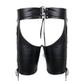 thumbnail image 4 of Marca iEFiEL, lencería Sexy de hombre con cordones, pantalones cortos abiertos a tope, ropa interior abierta a tope, calzoncillos exóticos, bragas masculinas Gay, 4 of 4