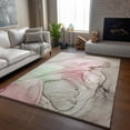 thumbnail image 6 of Addison Rugs Mayfield Washable Transitional Watercolors Blush Rectangle Rug, 5' x 7'6", 6 of 6