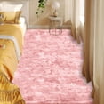 thumbnail image 4 of Jingle bears 5x7 Area Rug Pink Fluffy Rug Faux Fur Rug Furry Cozy Rug for Living Room Bedroom Girls' Room, 4 of 7