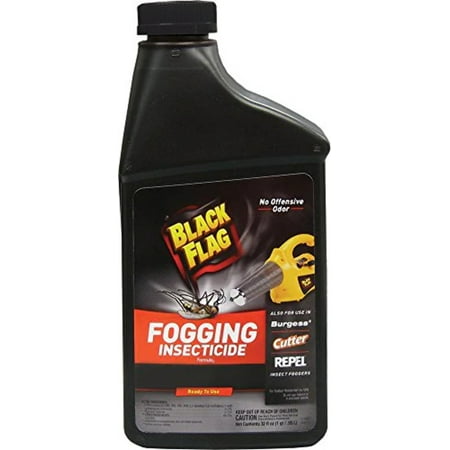 Black Flag 190255 Flying Insect Killer, Dry Fog, 32 Ounce