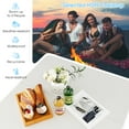 thumbnail image 6 of Costway Folding Camping Table Portable HDPE Outdoor Picnic Dining Table w/ Handle White, 6 of 10