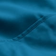 thumbnail image 5 of Bare Home Microfiber 4-Piece Medium Blue/Gray Comforter, Medium Blue Sheet Set Reversible Bed in a Bag, Twin, 5 of 6
