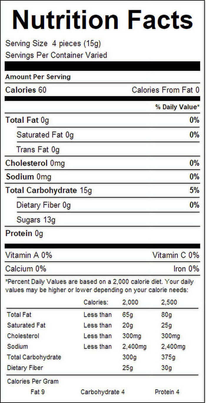 Claeys Candies Sanded Licorice Drops, 6-Pack 6 oz. (170g) Bags