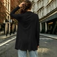 thumbnail image 5 of FchengtaiS Womens Lightweight Cardigans Long Sleeve Open Front Casual Cardigan with Pockets, 5 of 7