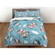 thumbnail image 3 of Ropa de cama de vaca azul, funda de edredón y funda de almohada, ropa de cama con cremallera, dormitorio, 3 of 4