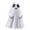 N, variant on Halloween Miniatures, Mini Halloween Garden Figurine Cute Pumpkin Ghost Resin Miniatures Stereoscopic Garden Figurine Ornament for Halloween Decorations, Various Styles Available, Style B
