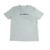 Karl Lagerfeld Mens T-Shirt Logo Graphic Crewneck Tee Gray M