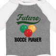 thumbnail image 4 of Inktastic Future Bocce Player Boys or Girls Long Sleeve Baby Bodysuit, 4 of 5