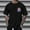Black, variant on Elvqul Mens Short Sleeve T-Shirts Fitness Casual Pullover Workout Big and Tall Black Cew Neck Shirts for Men Trendy