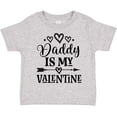 thumbnail image 3 of Inktastic Daddy is My Valentine Holiday Girls Toddler T-Shirt, 3 of 5