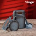 thumbnail image 3 of Wrangler RFID Blocking Crossbody Women's Purse Cell Phone Wallet, Jean, 3 of 8