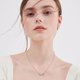 thumbnail image 4 of Collar infinito para mujer, cadena de plata de ley 925, regalo de joyería para mujer/mamá/niña/novia, 4 of 5