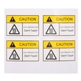 thumbnail image 1 of 4 Pcs Autocollants de Précaution pour Surface Chaude, Étiquettes d'Avertissement Haute Température, 1 of 2