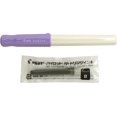 thumbnail image 4 of Stylo Plume Fin, Corps Blanc, Capuchon Violet Doux (FKA-1SR-SVF), 4 of 4