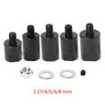thumbnail image 3 of 3.17/4/5/6/8mm Axle Motor Shaft Coupler Sleeve Saw Blade Coupling Chuck Adapter, 3 of 5