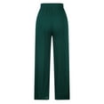 thumbnail image 6 of Aobny Lightweight Work Pants Women Harem Green Barrel Pants Loose Ankle High Waisted Palazzo Women's Pants,M, 6 of 7