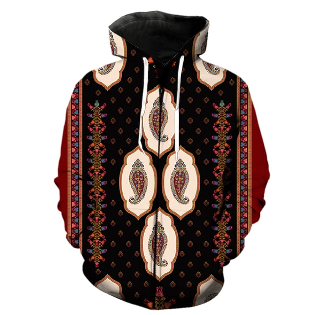 Sudadera con capucha y cremallera para hombre, estilo persa, divertida, de gran tamaño, informal, estilo Harajuku, gran oferta 2024, moda urbana, estampado 3D genial, primavera