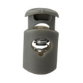 thumbnail image 3 of Cord Lock Clamp - (100 Pack, Foliage Green) - Heavy-Duty Industrial Plastic Single Hole Cord Toggle End, 3 of 4
