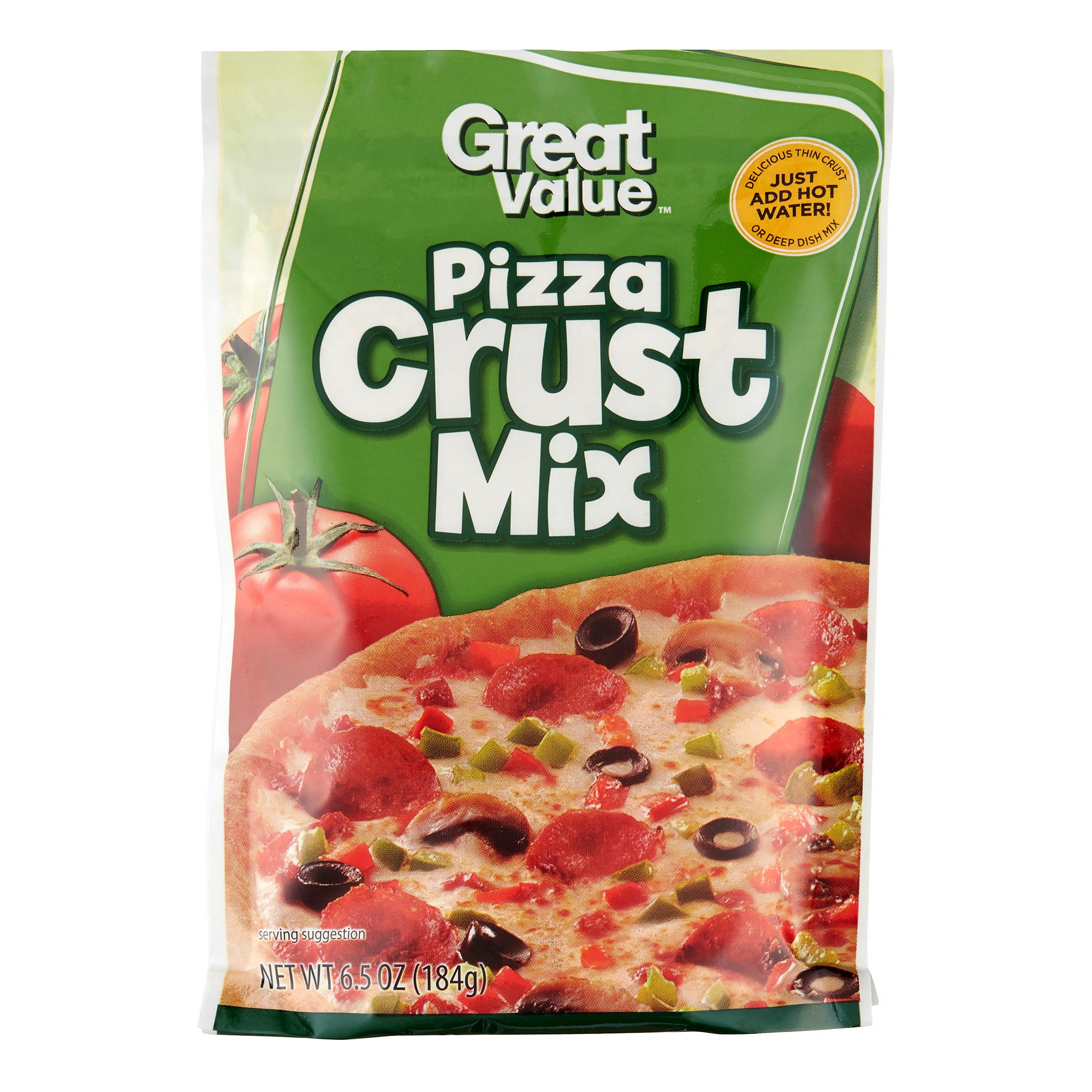 Great Value Pizza Crust Mix, 6.5 oz