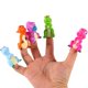 thumbnail image 4 of Ounissouiy 5 uds., marionetas de mano para niños, juguetes educativos para edades tempranas, muñecos de mano con dibujos animados en forma de Juguetes dinosaurio, 4 of 6