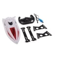 thumbnail image 1 of 1:16 Racing Boat 2.4G Sistema d remoto para juegos de / piscinas rojo Zulema Acorazado de control remoto RC, 1 of 8