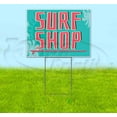 thumbnail image 1 of Surf Shop (18" x 24") Yard Sign, Includes Metal Step Stake, 1 of 6