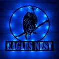 thumbnail image 2 of Handmadetneonsign Eagle Metal Wall Art Light, Eagle Metal Sign Wall Decor, Eagle Bird Animal Metal Decor, 2 of 5