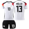 thumbnail image 1 of 2024 German Football Services No. 13 Mueller European Cup Srape 7 Havatz 8 Cross Set, 1 of 12