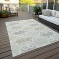 thumbnail image 6 of Addison Rugs Chantille Indoor/Outdoor Transitional Scrolls Ivory Washable Rectangle Rug, 3' x 5', 6 of 6