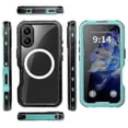 thumbnail image 1 of Waterproof Case For IPhone 16 Camera Button Suppor 12FT Military Shockproof IP68 Waterproof Full, 1 of 4