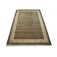 thumbnail image 2 of Black Floral Extra Fine 7X10 Herati Oriental Rug, 2 of 11