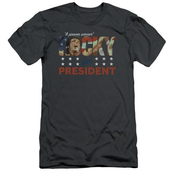 Rocky A Proven Winner Adult 30/1 T-Shirt Charcoal