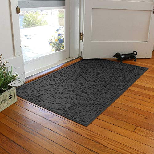 Bungalow Flooring Waterhog Runner Door Mat, 2' x 5' Made in USA, Durable  and Decorative Floor Covering, Skid Resistant, Indoor/Outdoor