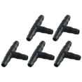 thumbnail image 3 of 50pcs Practical Drip Sprinkler Irrigation Barbed Tee Connector for 4/7mm Hose, 3 of 10