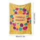 thumbnail image 3 of Manta de franela con diseño de huevo y conejito de Pascua. Ideal para siestas en el sofá o en el coche. Ideal como sábana o manta. Ideal para decoración de Pascua. Manta de poliéster., 3 of 6