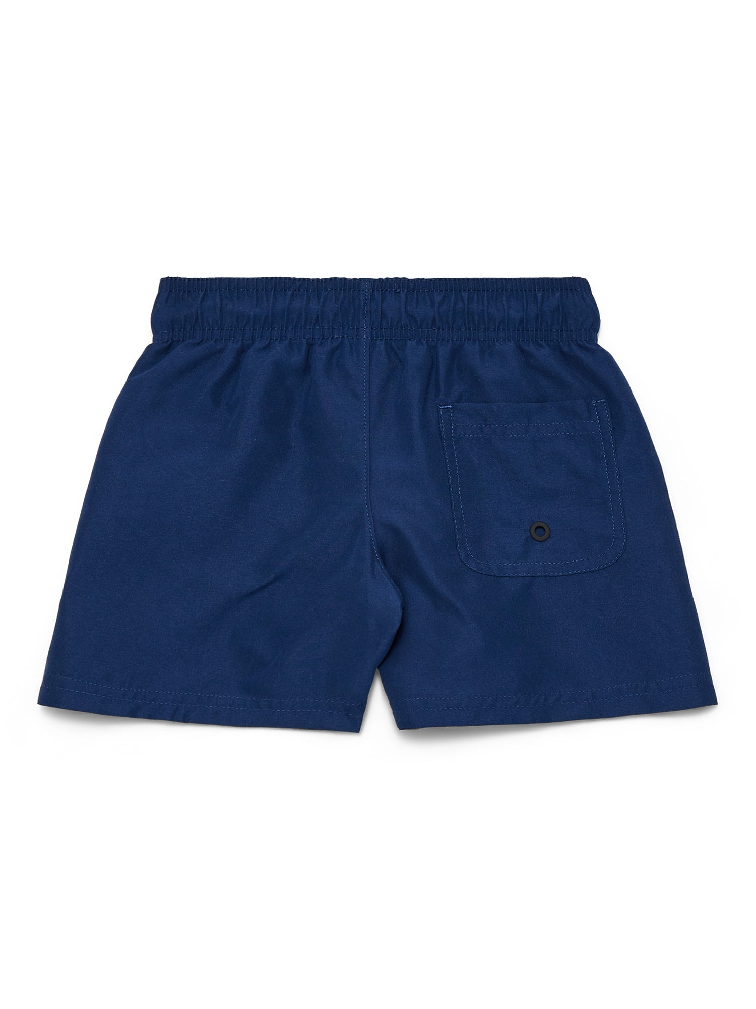 Wonder Nation Boys Everyday Swim Trunks with UPF50, Sizes 4-18 & Husky