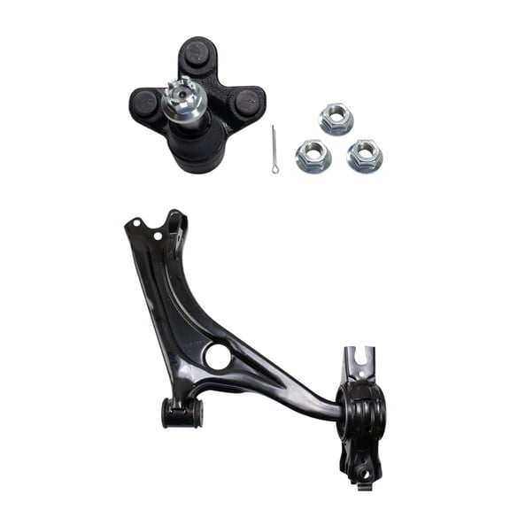 TRQ Front Lower Control Arm & Ball Joint Set RH Passenger Side for Honda Civic PSA72473