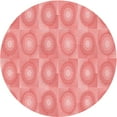 thumbnail image 1 of Ahgly Company Machine Washable Indoor Round Transitional Pastel Pink Area Rugs, 3' Round, 1 of 7