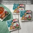 thumbnail image 5 of Thirstystone Holiday Buddies 4-Pack Tumbled Tile Coasters, 5 of 7