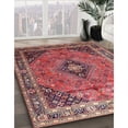 thumbnail image 3 of Ahgly Company Machine Washable Indoor Rectangle Traditional Light Copper Gold Area Rugs, 5' x 7', 3 of 7